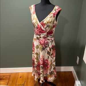 Adrianna Papell Floral Print Dress
